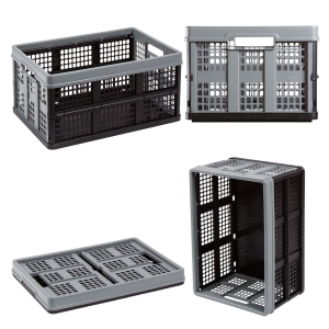 Caisse pliante plastique pour chariot CLAX