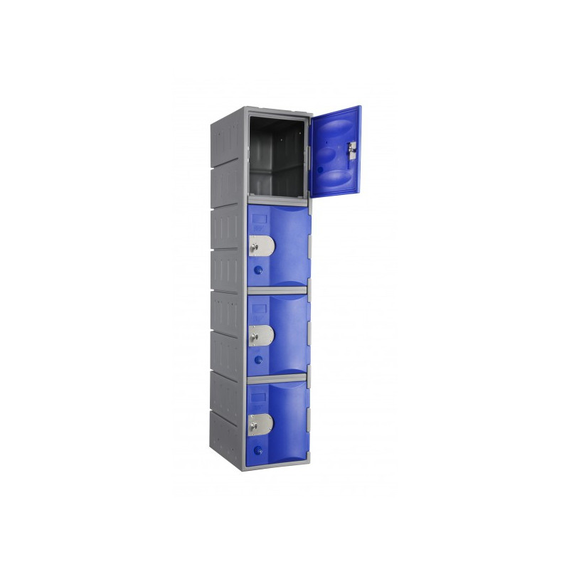 Vestiaire 4 cases - Plastique ultra solide