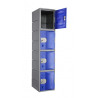 Vestiaire 4 cases - Plastique ultra solide