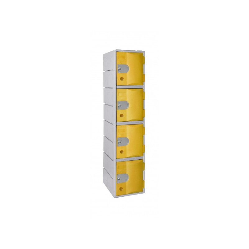 Vestiaire 4 cases - Plastique ultra solide
