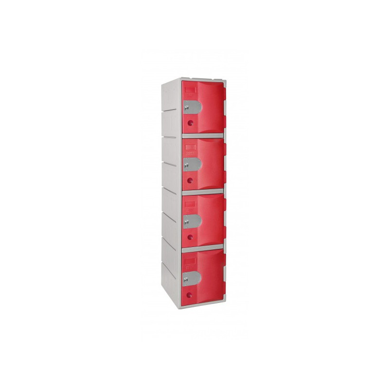 Vestiaire 4 cases - Plastique ultra solide