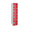 Vestiaire 4 cases - Plastique ultra solide