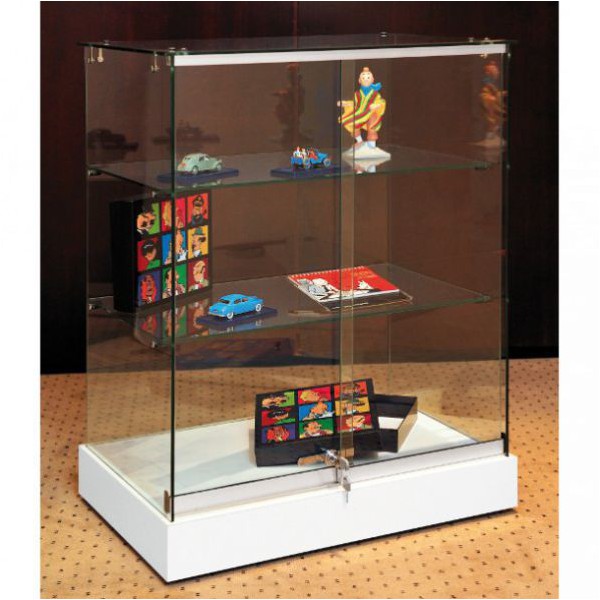 Vitrine d exposition basse