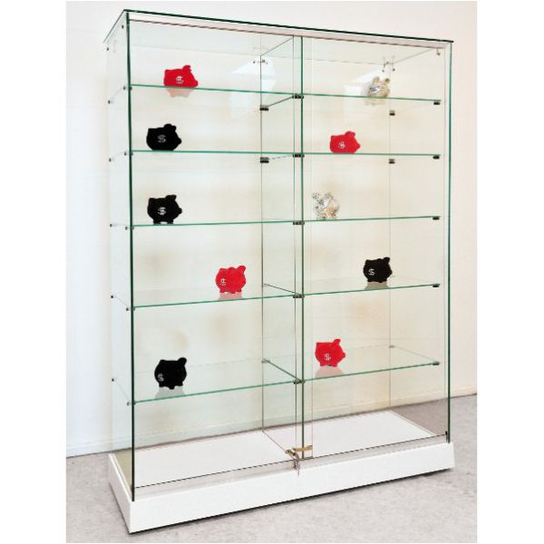 Vitrine double d exposition