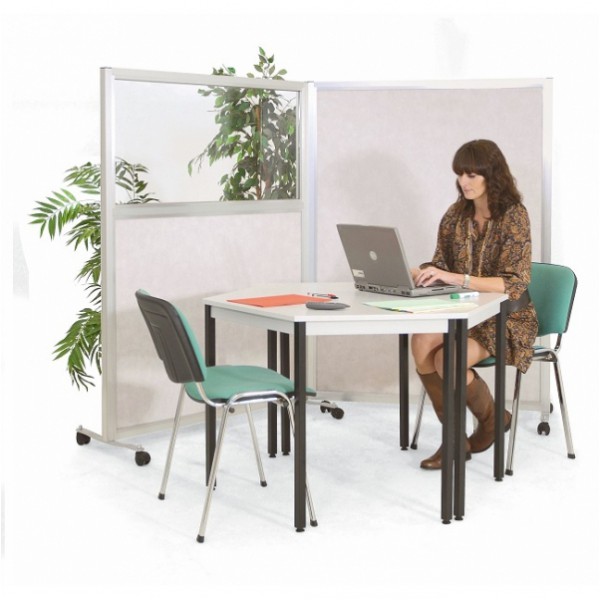 Cloison de bureau pleine hauteur 1600 mm