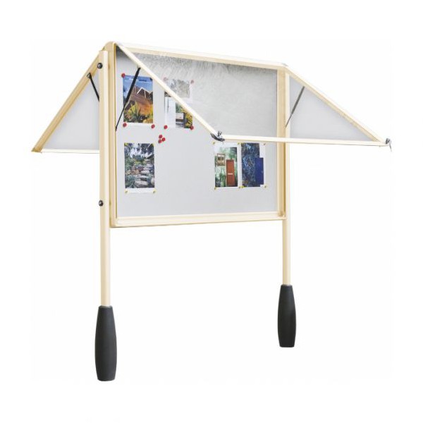 Vitrine d affichage exterieur double face Sable