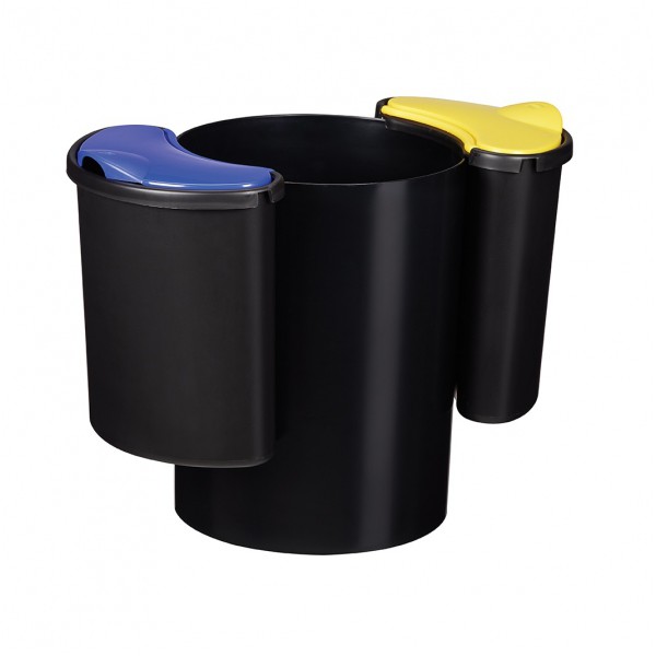 Corbeille pour tri selectif modulable 25 litres - Modultri