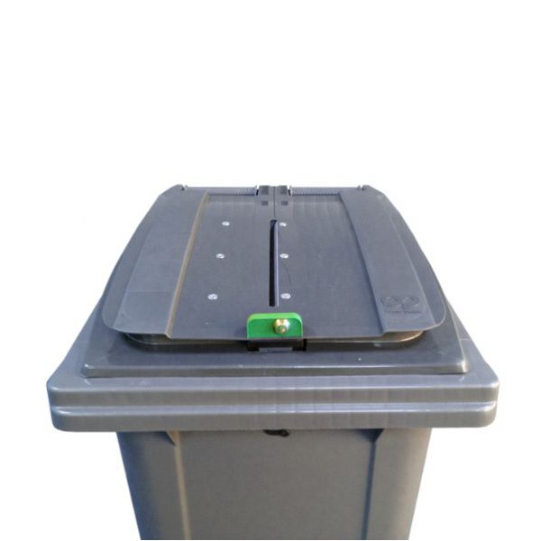 Conteneur poubelle pour papiers confidentiels - 120 litres