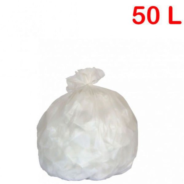 Sac poubelle - déchets légers pour sanitaire 50L