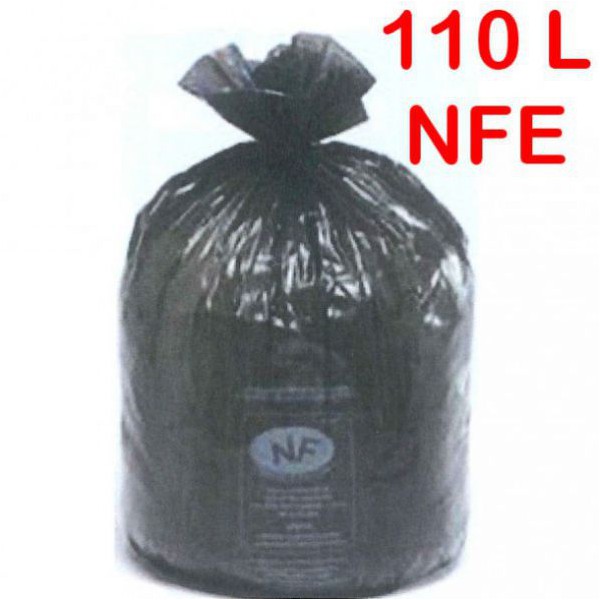 Sac poubelle NF Environnement 110L