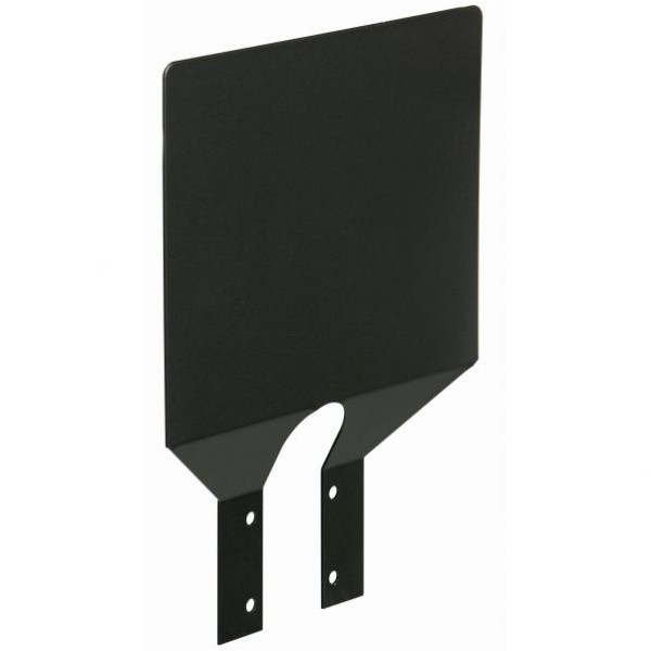 Plaque signaletique neutre pour poubelle