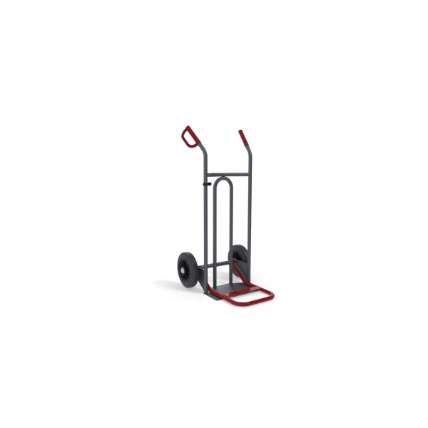 Diable pelle fixe a garde et bavette repliable - charge 250 kg