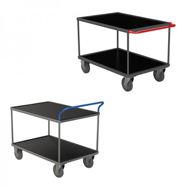 Servante 2 plateaux toles - 300 et 500 kg