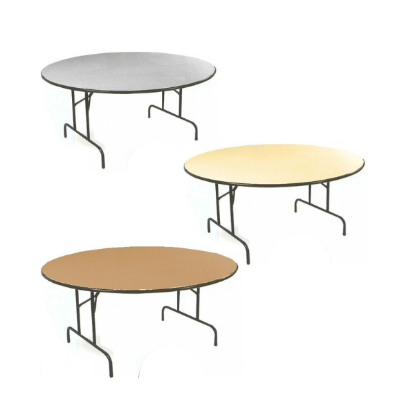 Table Ronde Pliante pour intérieur - Pratique & Solide