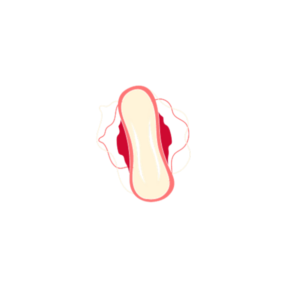 Serviettes hygieniques naturelles