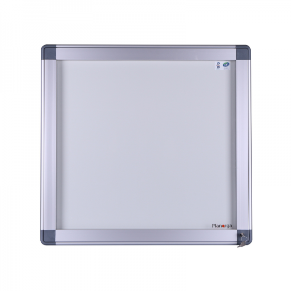 Vitrine d affichage interieur verre trempe NF Aludra