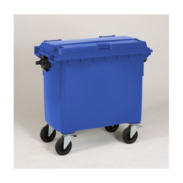 Conteneur poubelle standard 4 roues – 660L
