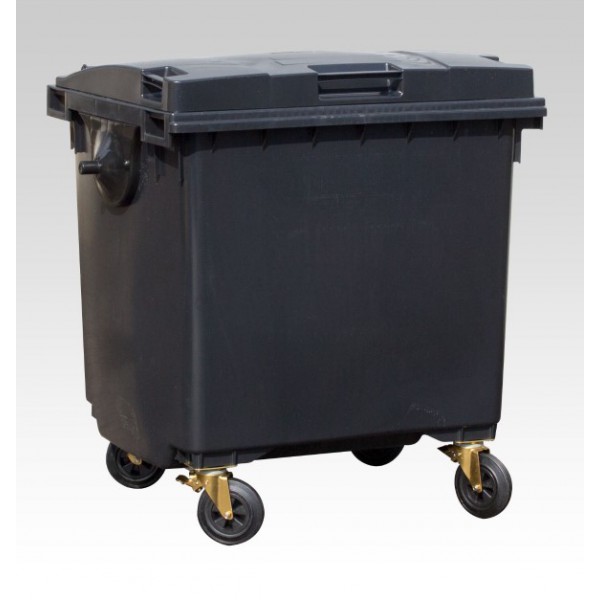 Conteneur poubelle standard 4 roues - 1000L