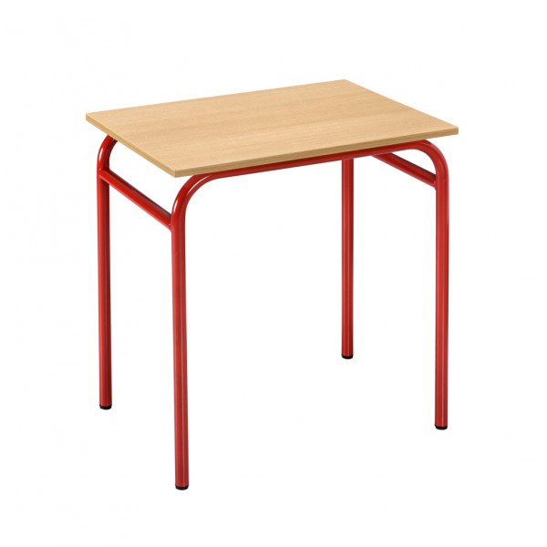 Table scolaire T6 mélaminé – 1 personne