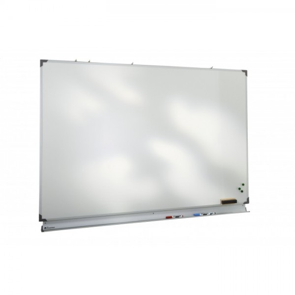 Tableau scolaire emaille blanc