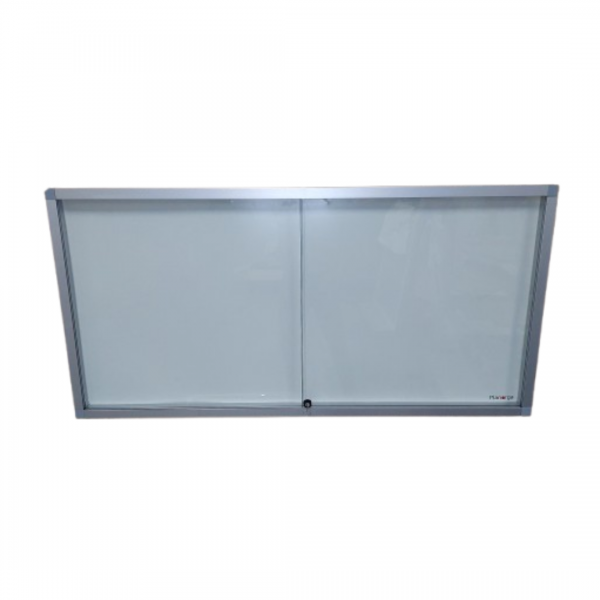 Vitrine coulissante Anodisee SIRIUS