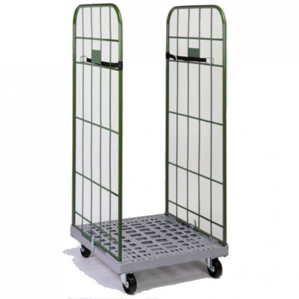 Roll conteneur 2 cotes - Fond plastique