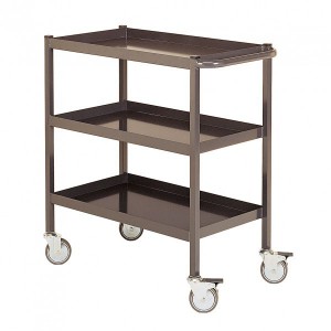 Desserte metallique 3 plateaux