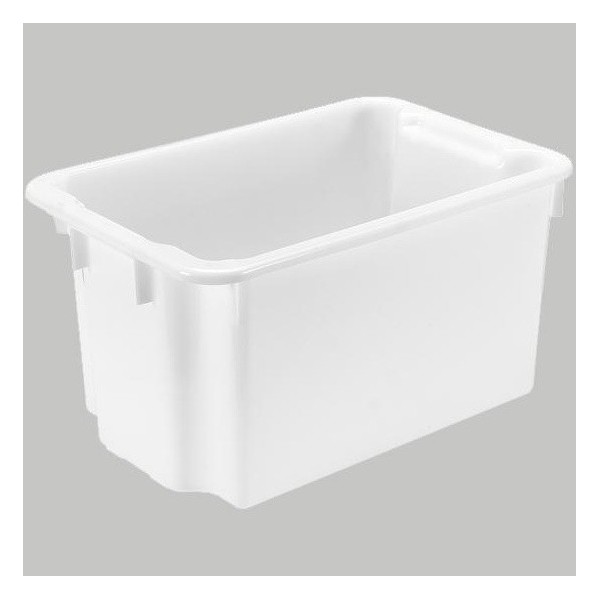 Bac alimentaire bleu 12 Litres (L) 400 x (P) 300 mm, couvercle incl