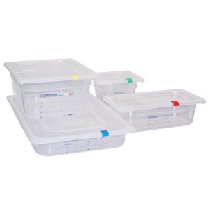 Bacs de stockage alimentaire gastronorme : 3-8L