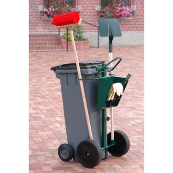Chariot de voirie pour conteneur poubelle plastique Chariot de voirie pour conteneur poubelle plastique