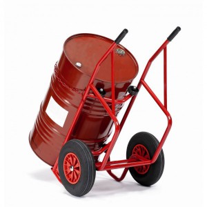 Diable chariot pour fut metallique