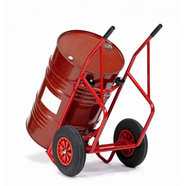 Diable chariot pour fut metallique