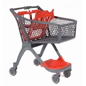 Chariot libre service supermarche