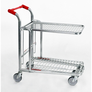 Chariot de mise en rayon en metal