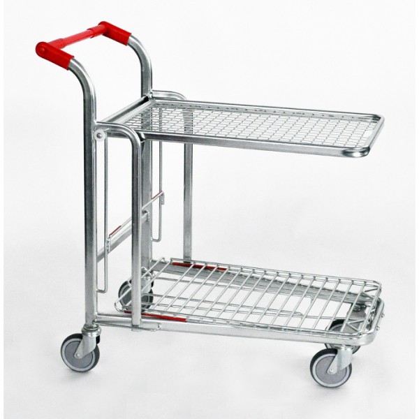 Chariot de mise en rayon en metal