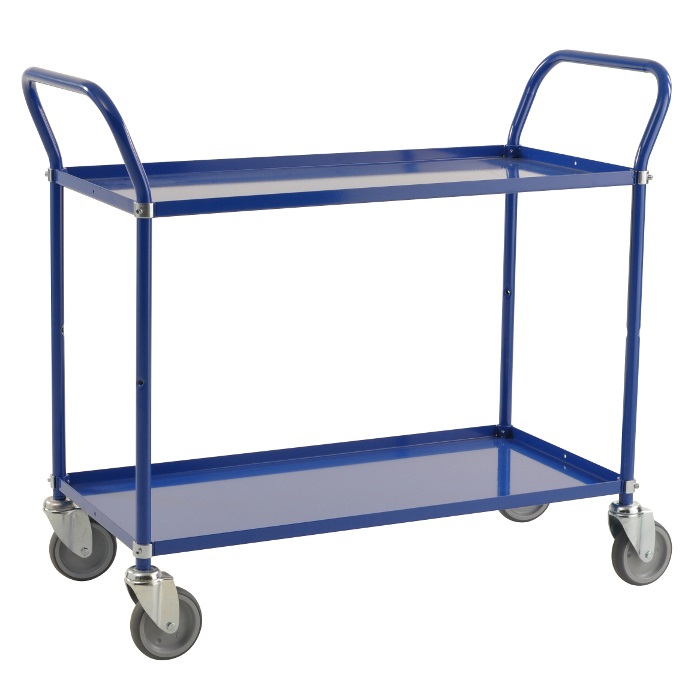 Chariot de service 2 tablettes