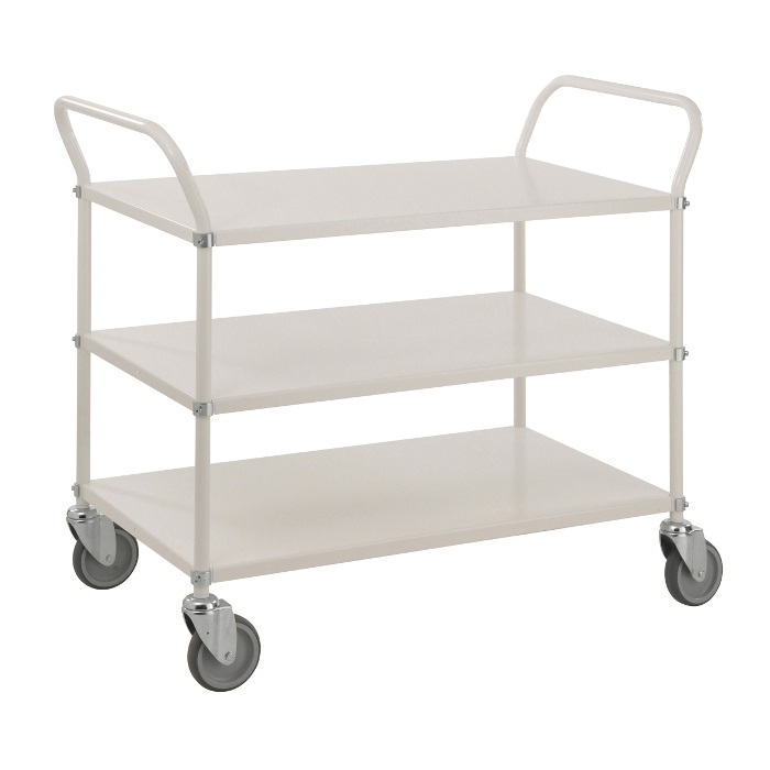 Chariot de service 3 tablettes