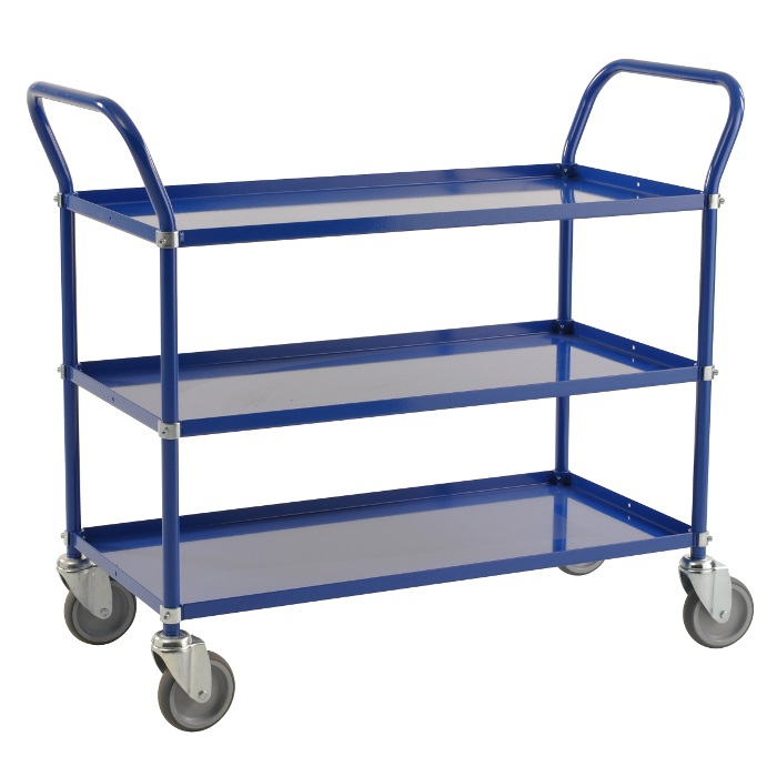 Chariot de service 3 tablettes