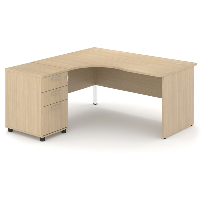 Bureau modulable en MDF mélaminé