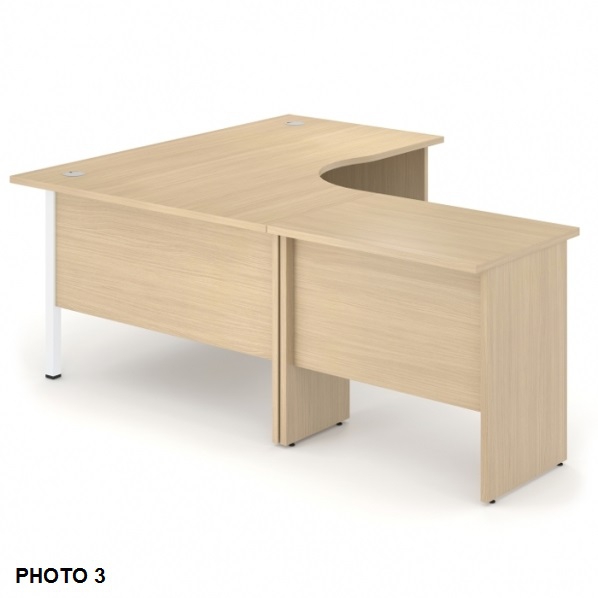 Bureau modulable en MDF mélaminé