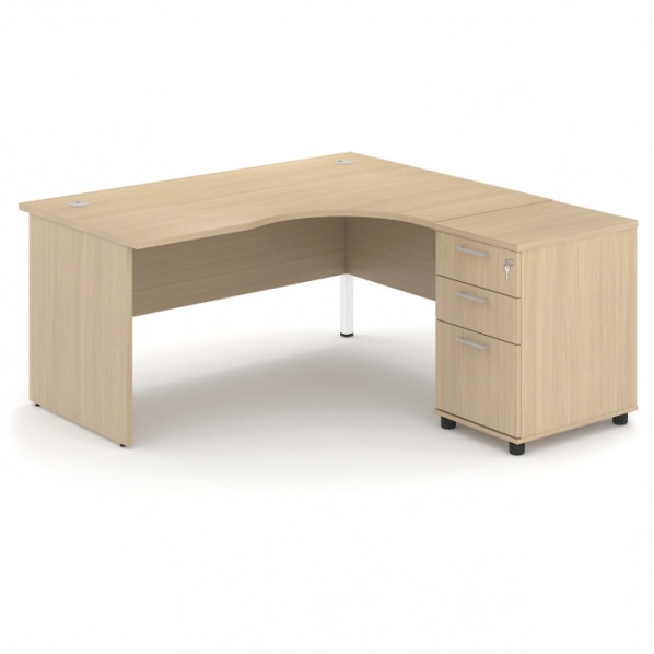 Bureau modulable en MDF mélaminé