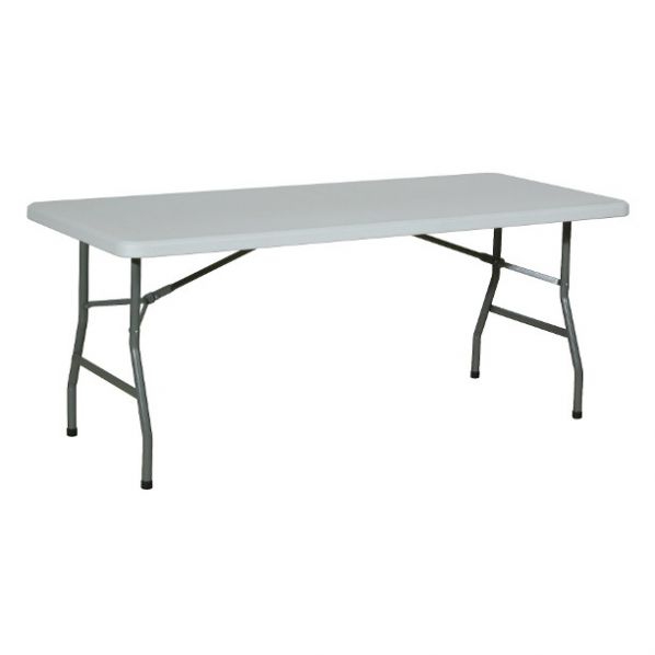 Table rectangle pliante - hauteur 740 mm