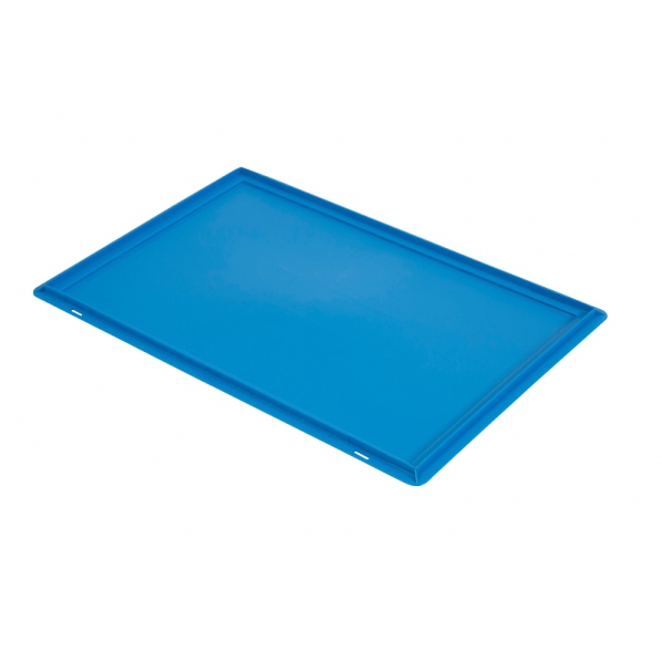 Couvercle pour bac norme europe couleur - 600 x 400 mm