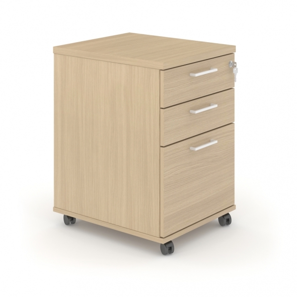 Pack mobilier de bureau avec bureau droit