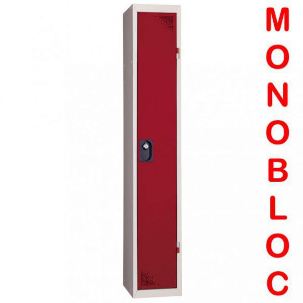 Vestiaire industrie propre monobloc 1 case