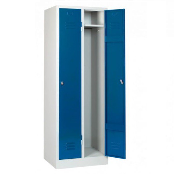 Vestiaire monobloc éco Industrie propre 2 cases