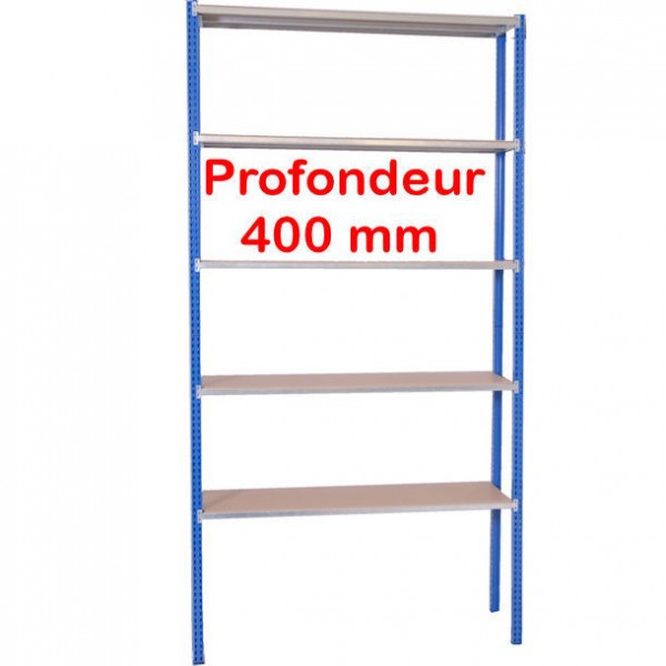 Rayonnage d'atelier - Profondeur 600 mm