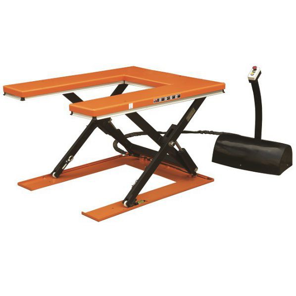 Table ?l?vatrice ?lectrique plateau en U