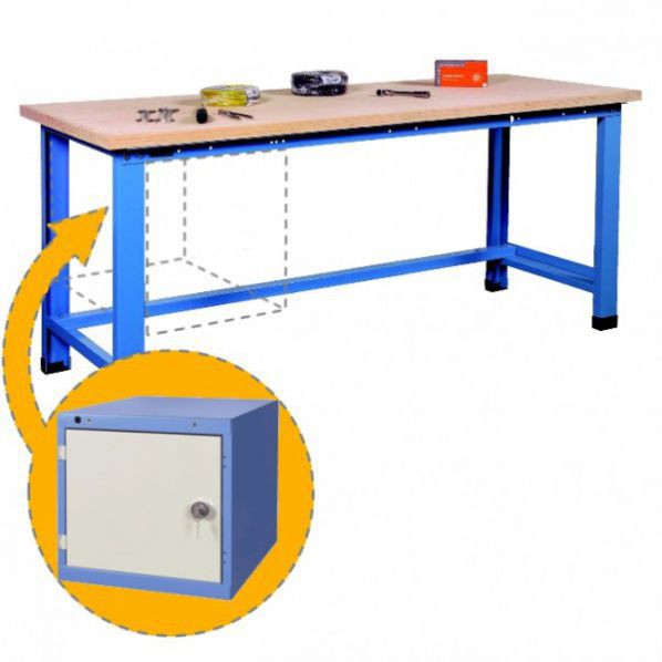 ?tabli d'atelier charges lourdes avec 1 porte