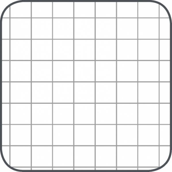 Tableau rotatif laque blanc
